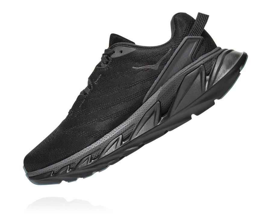 Hoka One One Running Shoes Womens Black - Elevon 2 - 50948ENDL